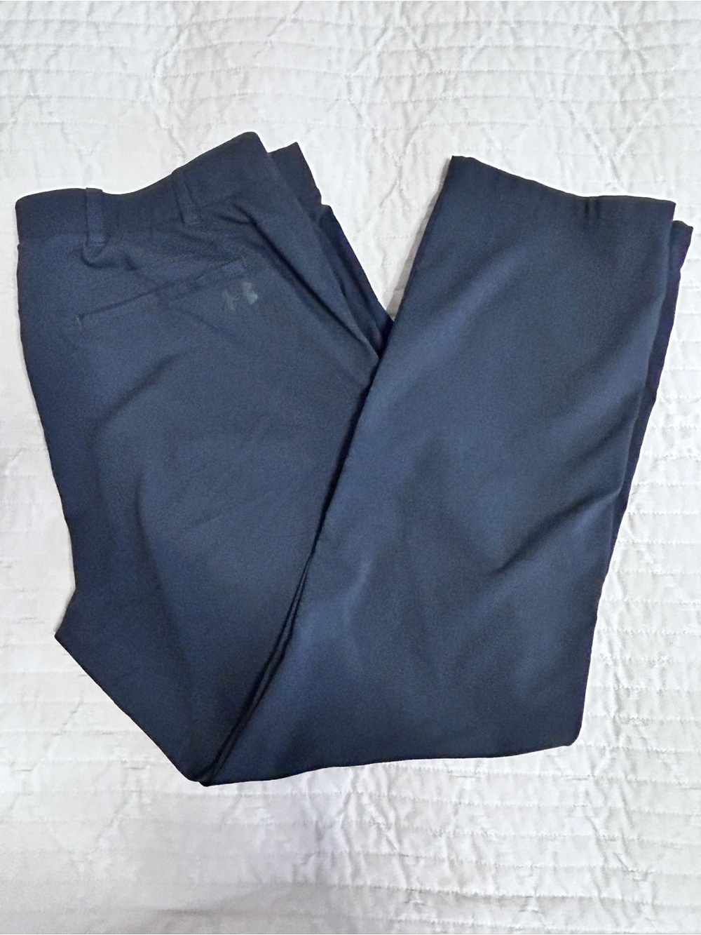 Under Armour Black Men's Casual Pants 40x34 Tall Athleisure Golf Gorpcore “DESC”